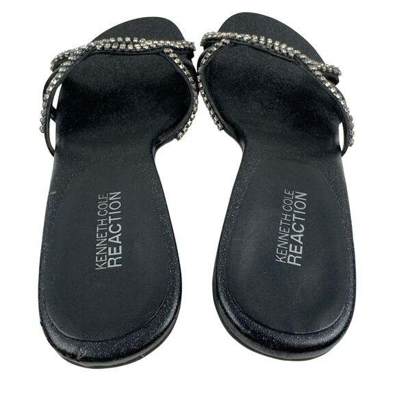 Kenneth Cole Reaction Vintage Y2K 90's Rhinestone Kitten Heels Women's Size 8.5 - Picture 5 of 9